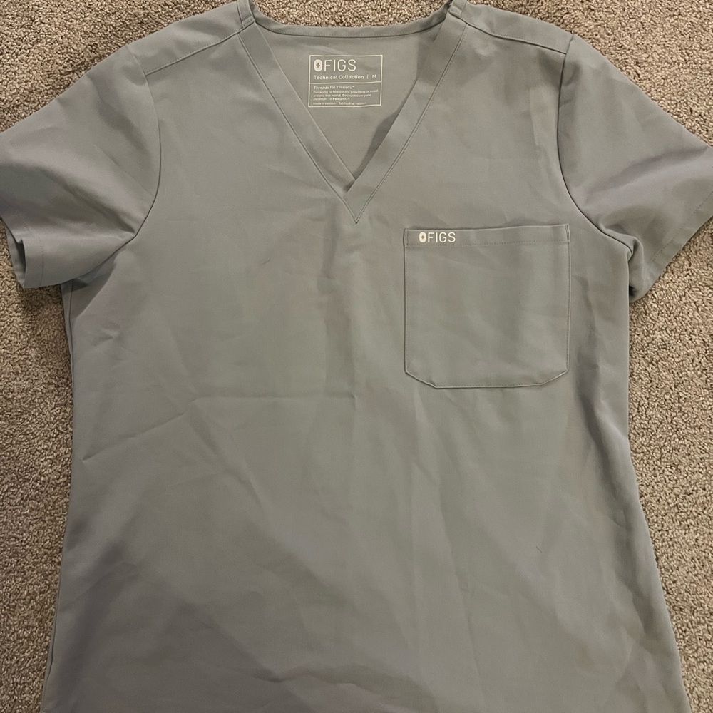 Elegant Gray Women's Top